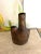 Metal Vintage Brutalist Hand Forged Double Vase For Sale - Image 7 of 11