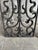Vintage Wrought Iron Grilles Ornamental Scrollwork, Set of 2 For Sale - Image 4 of 9