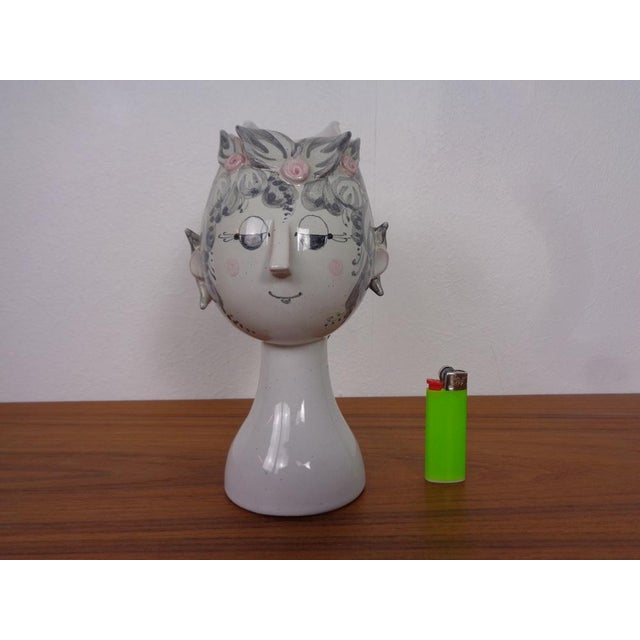 Ceramic Vase from the series Summer Night's Dream by Bjorn Wiinblad for Illum's Bolighus in very good, fully living...