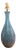 Bitossi Teal and Gold Lamp For Sale