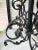Metal French Hand Forged Wrought Iron Cremaillere Kitchen Tool Holder For Sale - Image 7 of 13