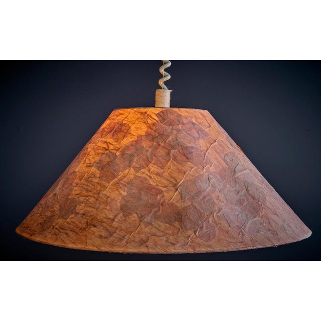 Pendant Lamp with Paper Shade attributed to Marianne Koplin, 1970s ...