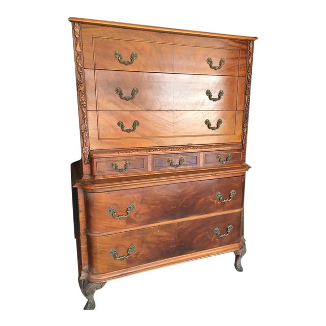 Antique Mahogany Chest Of Drawers Chairish