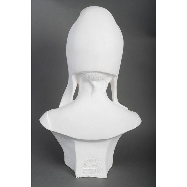 Sculpture Materials Bust of Marianne / Brigitte Bardot, 20th Century, Plaster For Sale - Image 7 of 9