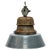 Vintage Enamel and Cast Iron Train Station Pendant Lamp, 1950s For Sale - Image 6 of 6
