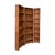 Wooden Triple Bookcase, 1940s For Sale - Image 3 of 8