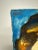 Mid-Century Modern Abstract Fauvist Ancient Figurehead Original Oil Painting on Board For Sale - Image 3 of 12