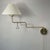 Articulating Brass Wall Light, 1950s For Sale - Image 11 of 16