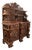 Renaissance-Style Walnut Castle Sideboard, 19th Century For Sale