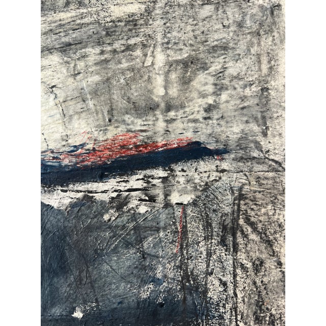 Contemporary In the Mountain a Tree Appeared, Original Collage by Lisa Lightman For Sale - Image 3 of 6