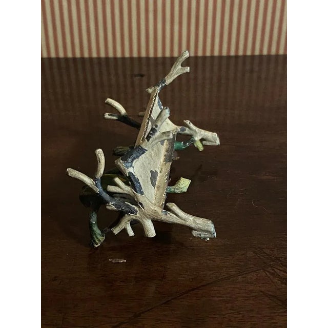 Late 19th Century Late 19th Century Cold Painted Bronze Frog Musicians, Austrian - Set of 3 For Sale - Image 5 of 13