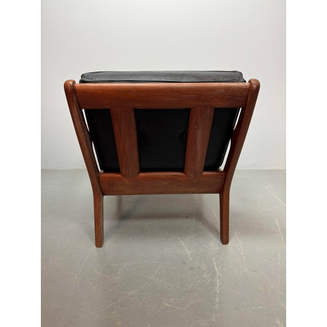 Wood Mid-Century Senator Armchair by Ole Wanscher for Cado, Denmark, 1960s For Sale - Image 7 of 7