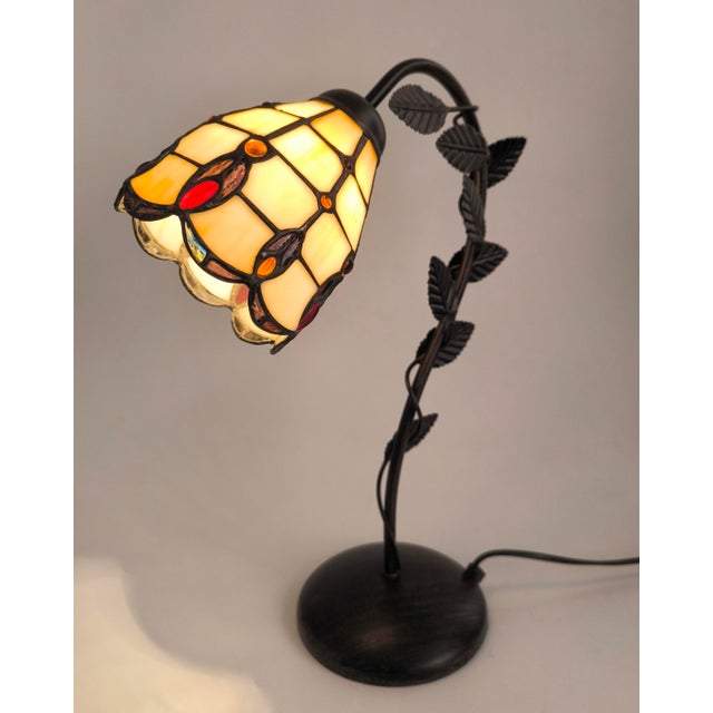 Vintage Art Nouveau Style Lamp For Sale - Image 15 of 17