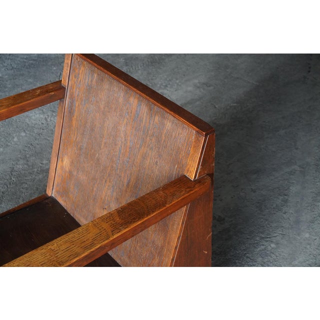 Wood Hague School Lounge Chairs, Netherlands, 1920s, Set of 2 For Sale - Image 7 of 9