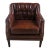 Matthew Izzo Home Chatsworth Chesterfield Tufted Arm Chair For Sale