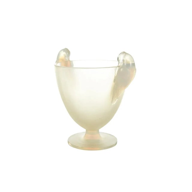 René Lalique 1926 René Lalique Opalescent Glass Vase For Sale - Image 4 of 8
