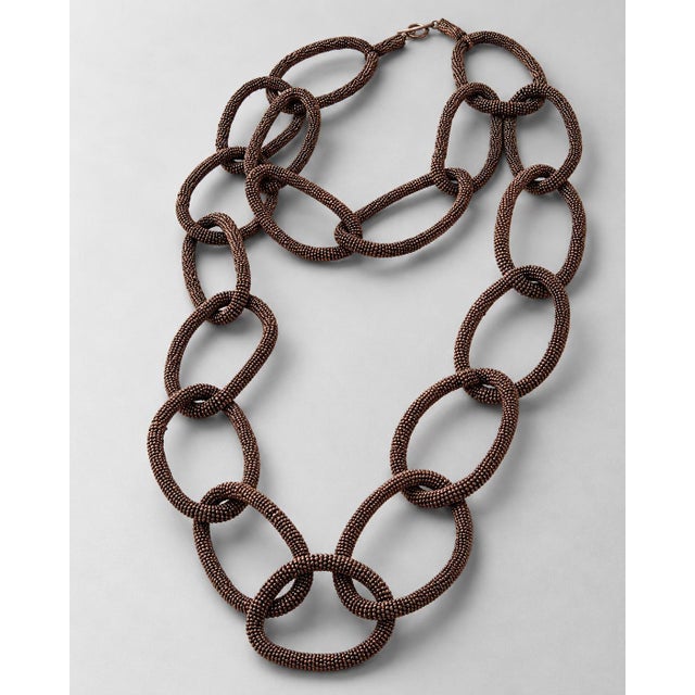 Early 21st Century Brunello Cucinelli Monili Link Necklace For Sale - Image 5 of 5