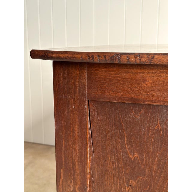 Antique Victorian Wooden Chest of Drawers, C. 1890–1910 For Sale - Image 16 of 18