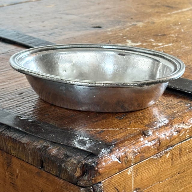 Perfect for a vintage bar cart accent or a classic catchall dish. This authentic commercial-weight oval serving bowl was...
