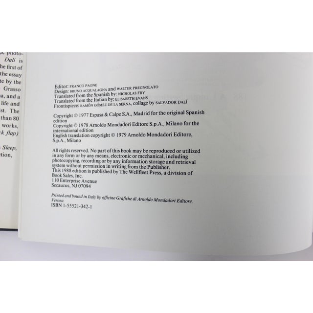 1970s 1979 Dali Art Book Hard Cover Book English Translation Ramōn Gōmez De La Serna For Sale - Image 5 of 11
