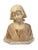 Antique Victorian Alabaster Bust, 1860 For Sale