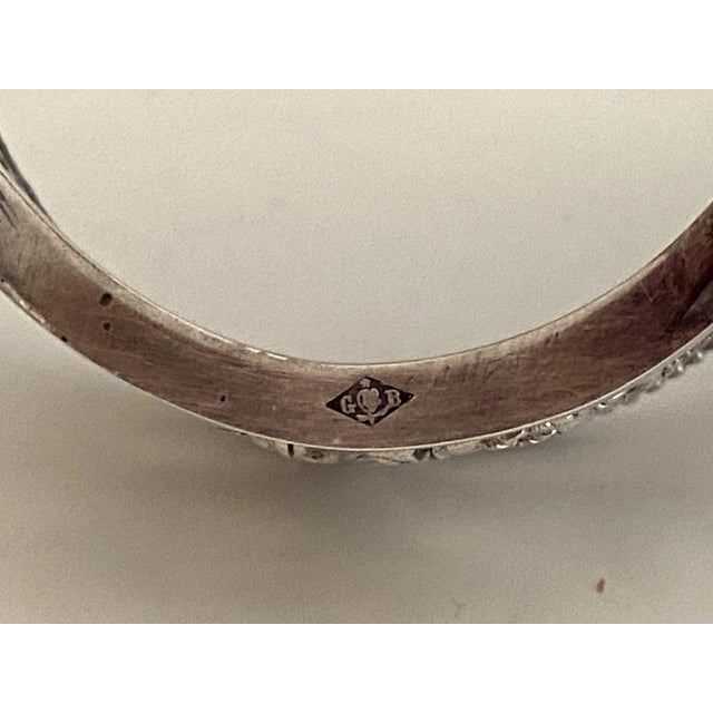 Louis XVI Style Silver Salt Cellars from Georges Bachelet, 1880s, Set of 2 For Sale - Image 5 of 12