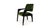 Arches Dining Chair in Green Cotton Velvet by InsidherLand For Sale - Image 11 of 11