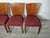 Textile Art Deco Dining Chairs by Jindrich Halabala, 1940s, Set of 4 For Sale - Image 7 of 18