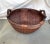 Vintage Asian Woven Willow Gathering Basket For Sale In Palm Springs - Image 6 of 6