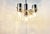 Gaetano Sciolari Vintage Italian Glass and Chrome Chandelier, 1970s For Sale - Image 4 of 13