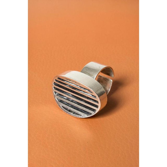 1960s Vintage Silver Ring by Helge Narsakka, 1969 For Sale - Image 5 of 9