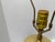 Vintage Chinoiserie Green Ceramic Floral Table Lamps With Brass Bases a Pair For Sale - Image 11 of 18