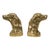 Vintage Brass Bookends for Irish Setter Dogs, 1970s, Set of 2 For Sale - Image 15 of 15