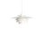 Vintage Danish White Pendant Lamp, 1970s For Sale - Image 4 of 4