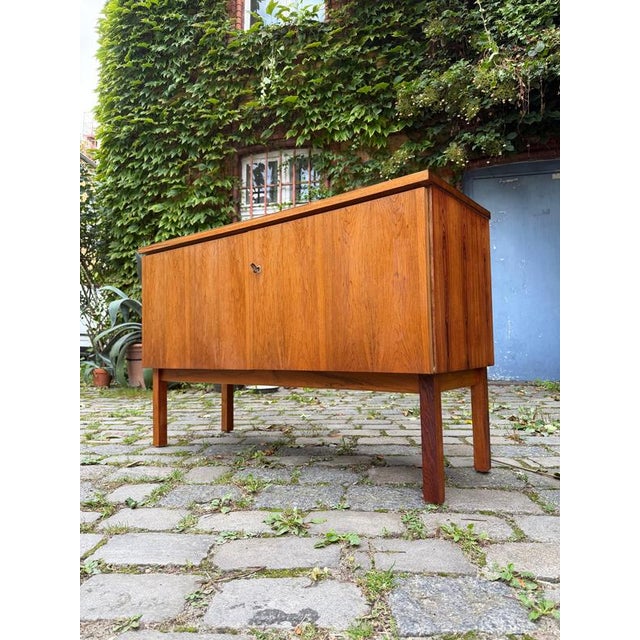 Small Sideboard with Lock, Denmark For Sale - Image 11 of 11