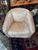 Blush Pair of Vintage Blush Crushed Velvet Swivel Club Chairs For Sale - Image 8 of 8
