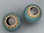 Chinese Famille Rose Turquoise "Mun Shou" Longevity Ginger Jars - A Pair For Sale - Image 9 of 11