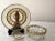 Culver Valencia Gold Filigree With Green Accents Serving Pieces- Set of 3 Excellent "Mint" Condition Mid 20th Century For Sale - Image 12 of 12