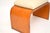 Brown Art Deco Birds Eye Maple and Leather Stool, 1930s For Sale - Image 8 of 10