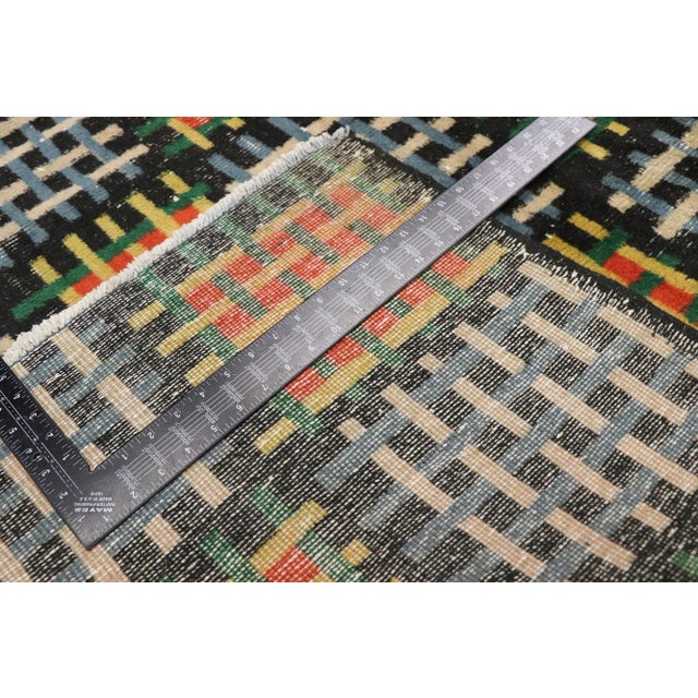 Late 20th Century Zeki Muren Vintage Turkish Sivas Rug - 07'00 X 09'10 For Sale - Image 5 of 9