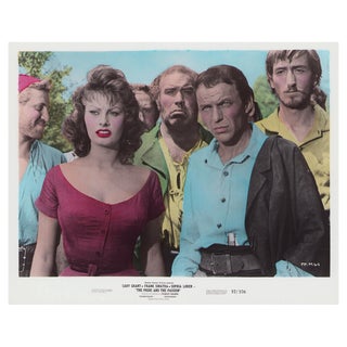 The Pride and the Passion Lobby Card, USA, 1957 For Sale