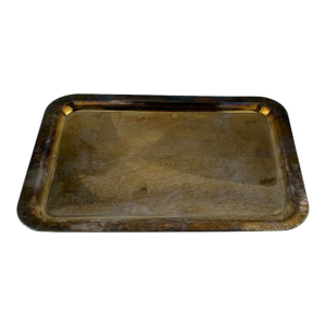 20th Century Silverplated Small Serving Tray
