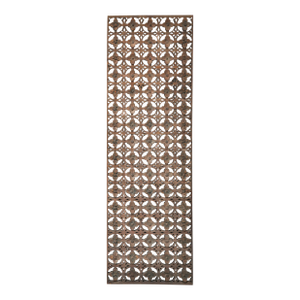 Antique Window Panel in Stylized Dogwood Designs