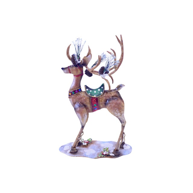 Holiday 14" Stag Reindeer For Sale In Chicago - Image 6 of 10
