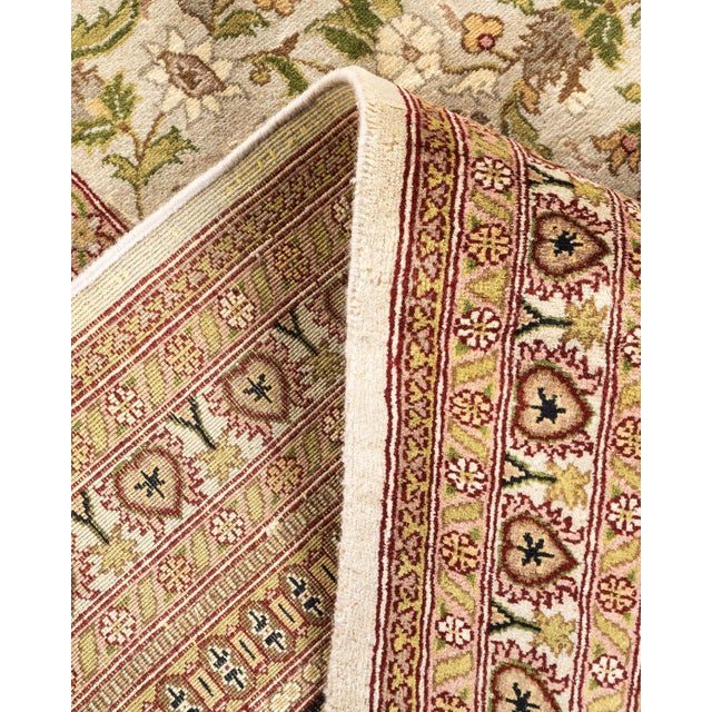 Mogul, One-of-a-Kind Hand-Knotted Area Rug - Ivory, 9' 2" x 12' 5" For Sale In New York - Image 6 of 8