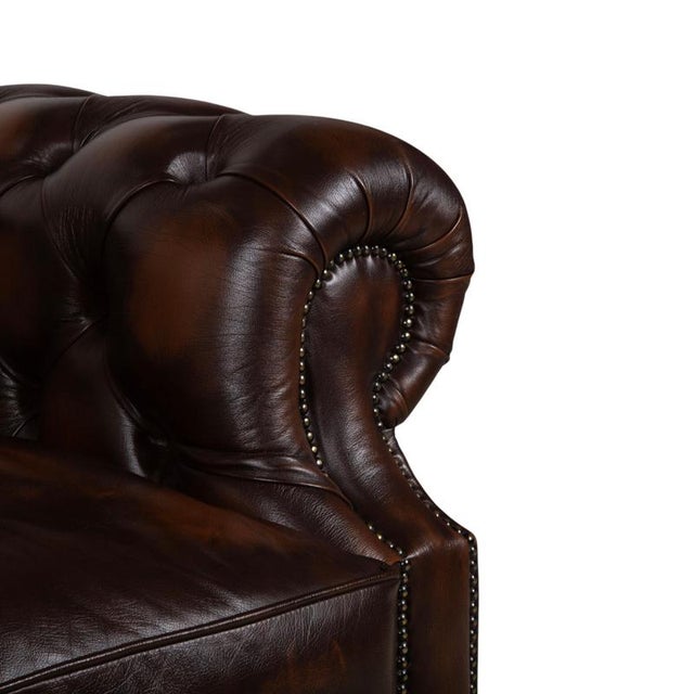 Chesterfield Leather Sofa from Von Wilmowky Yates For Sale - Image 3 of 13