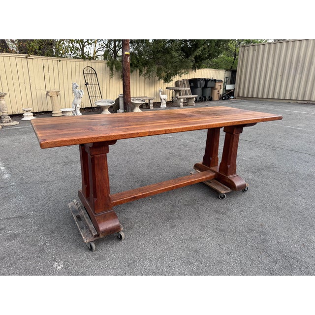 19th Century French Trestle Table For Sale - Image 13 of 14
