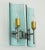 Mid-Century Modern Vintage Set of Three Italian Sconces Designed by Cristal Arte, C. 1960's For Sale - Image 3 of 6