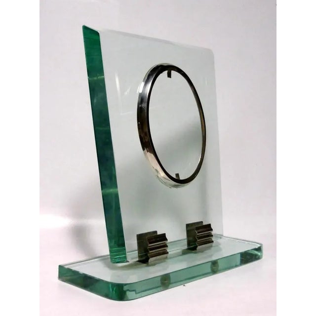 Art Deco Crystal Photo Frame, 1930s For Sale - Image 6 of 6