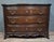 Mid-20th Century Louis XV Curved Chest of Drawers in Walnut For Sale - Image 3 of 12